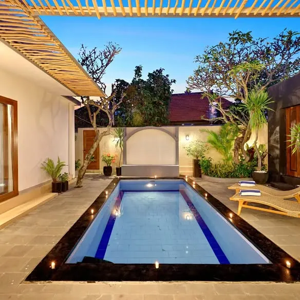 3 bedroom villa in Canggu with private pool, can accommodate 10 guests