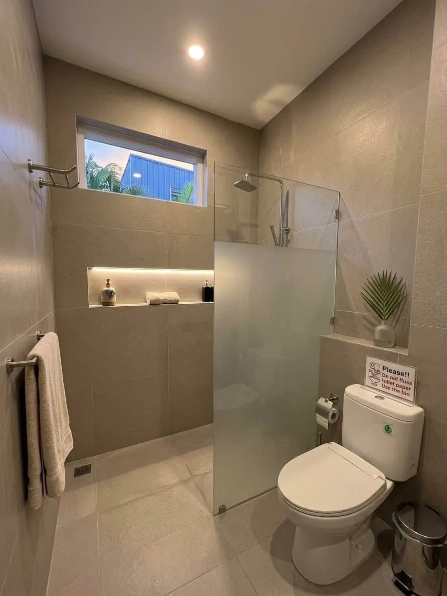 4 bedroom villa with private pool, close to shops and cafes
