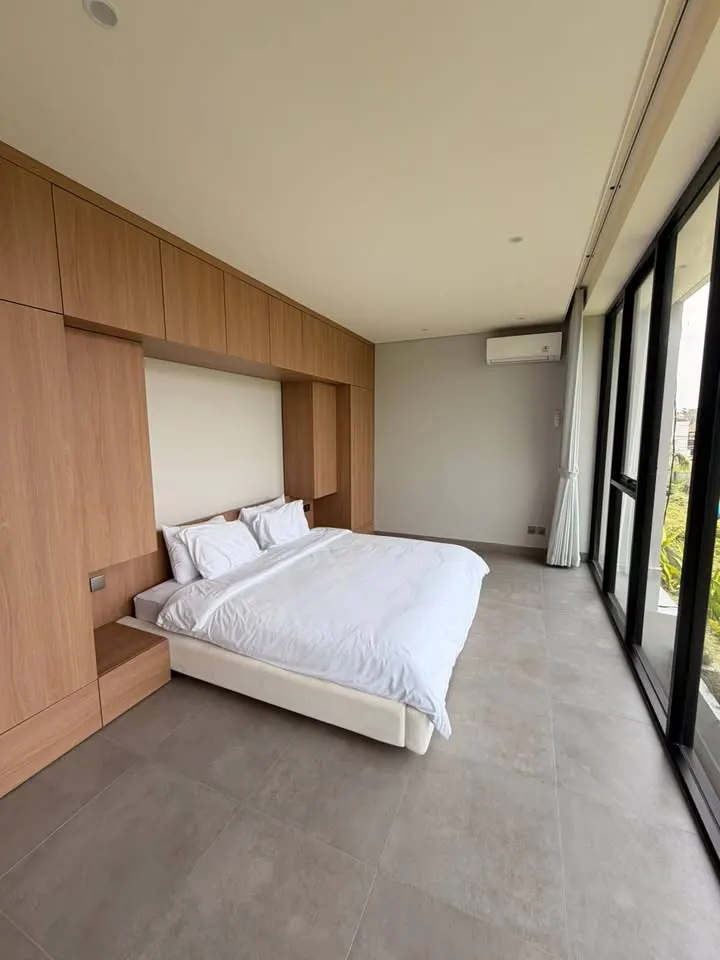 2 bedroom townhouse with rice field views, close to Ubud center