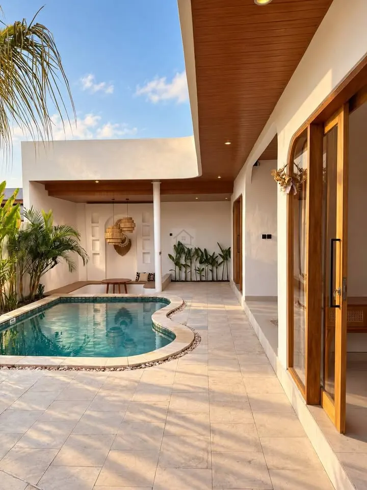 2 bedroom villa with private pool