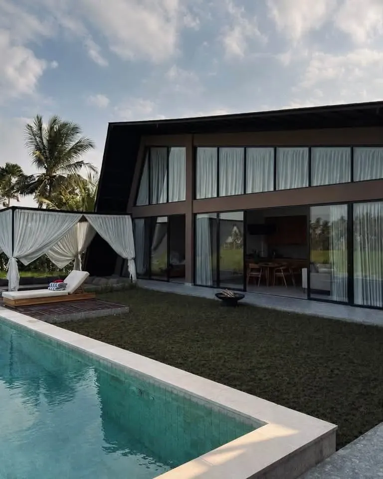 3 bedroom villa with private pool and office, in South Ubud