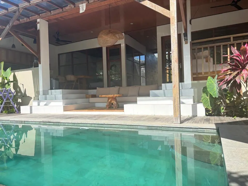 2 bedroom villa with private pool, rice paddy and river views
