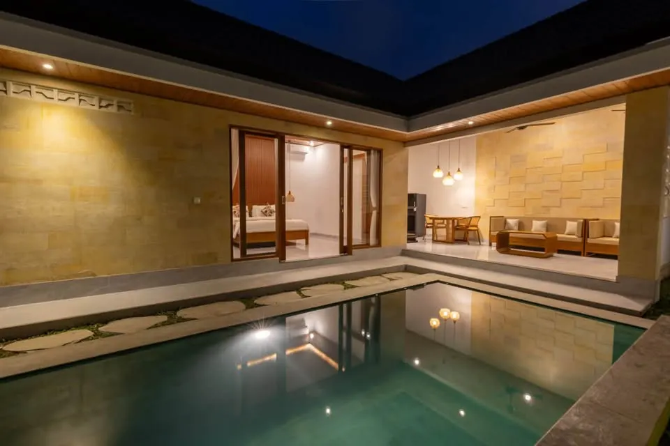 1 bedroom villa with private pool and garden, near Ubud center