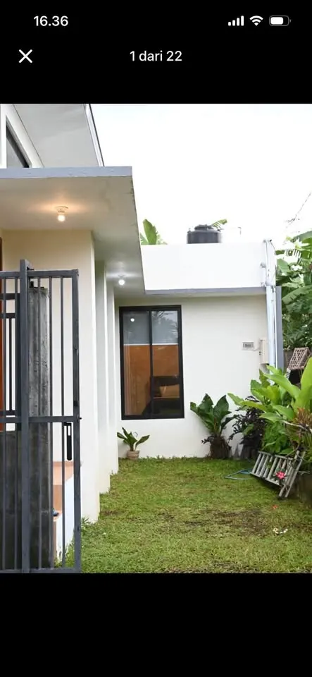 2 bedroom house with fully furnished interior, quiet and peaceful location