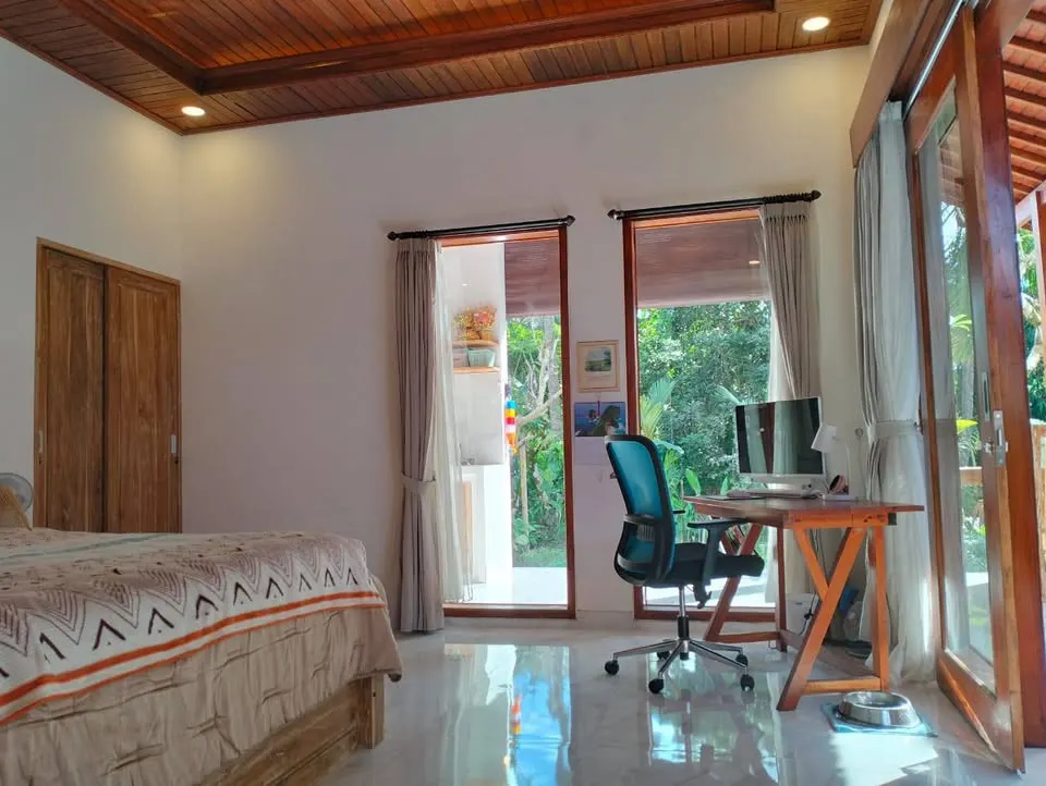 1 bedroom house, peaceful jungle setting