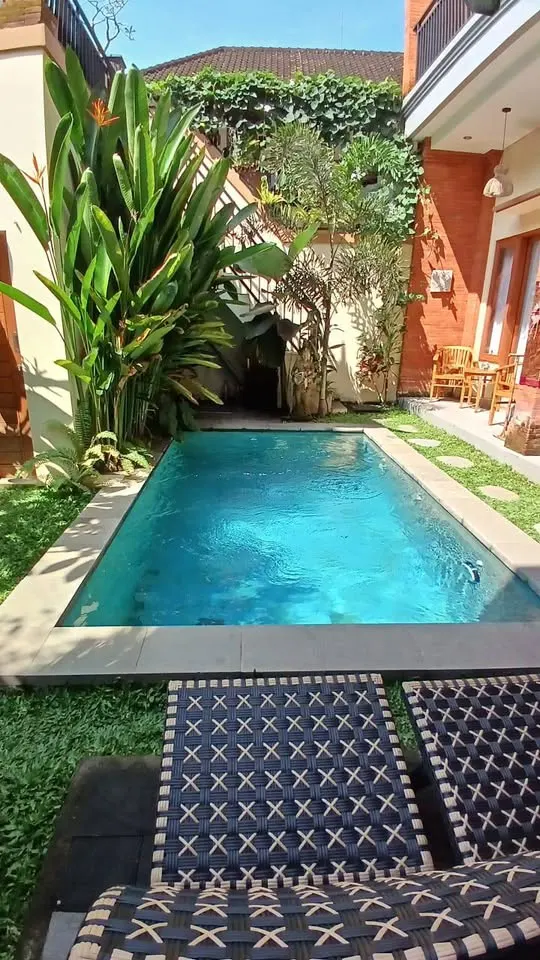 2 bedroom villa with shared pool, quiet area near Ubud Center