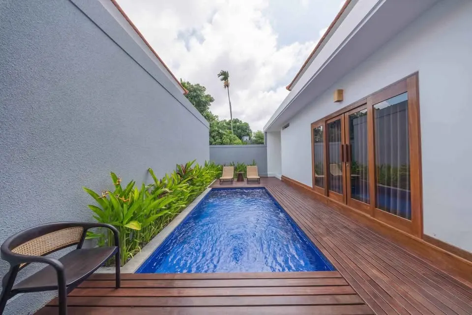 2 bedroom villa with private pool