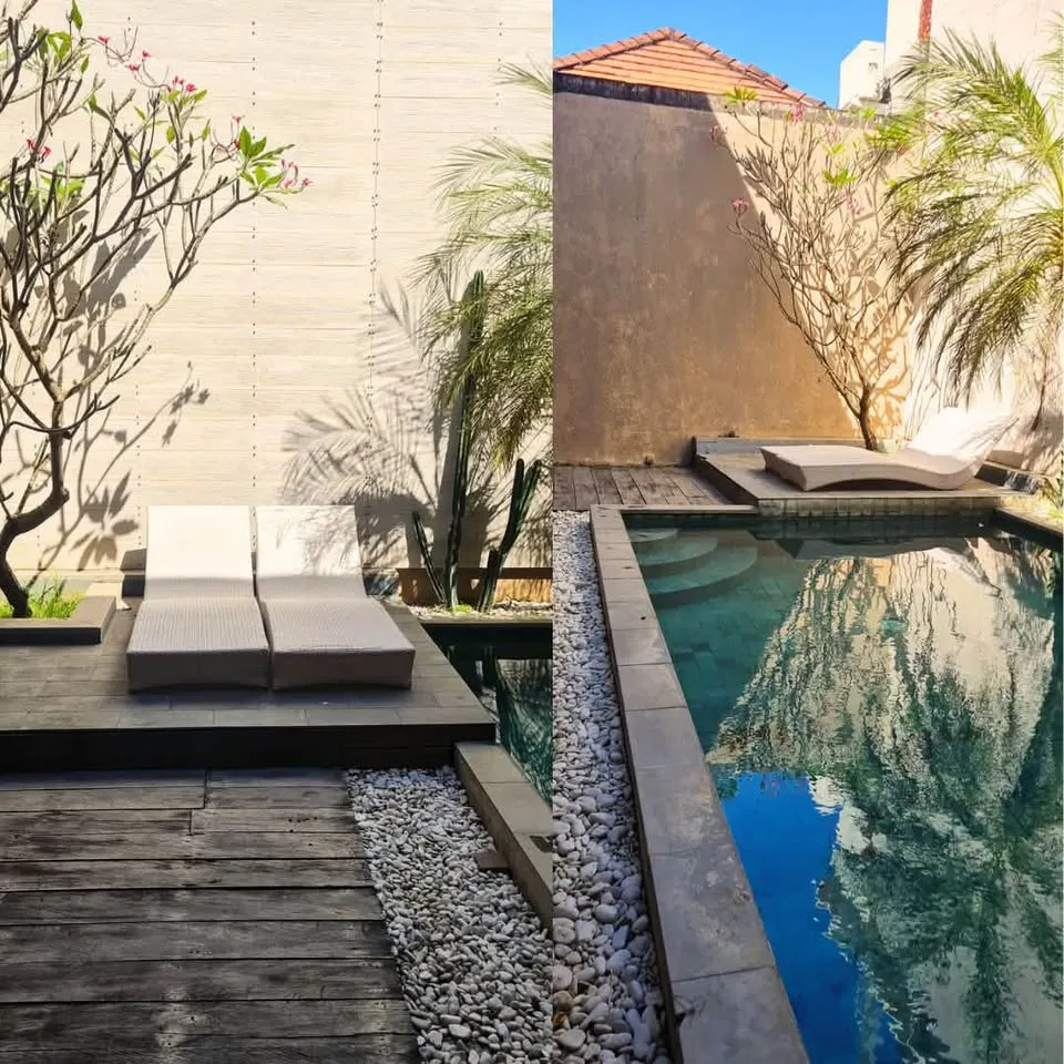 3 bedroom villa with private pool, close to cafes, restaurants and beach
