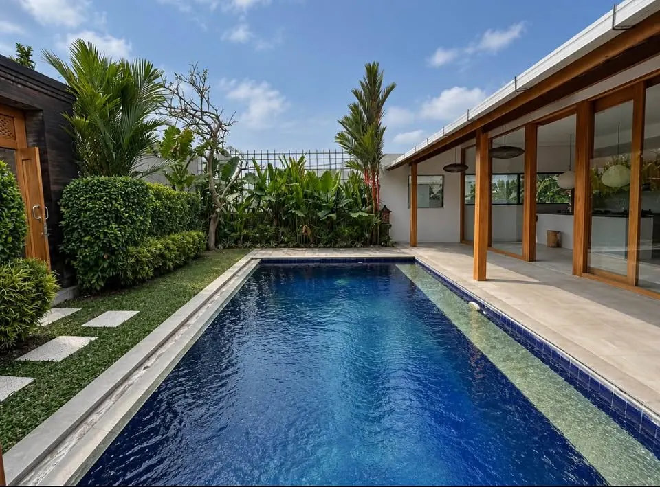 2 bedroom villa with private pool, ricefield views
