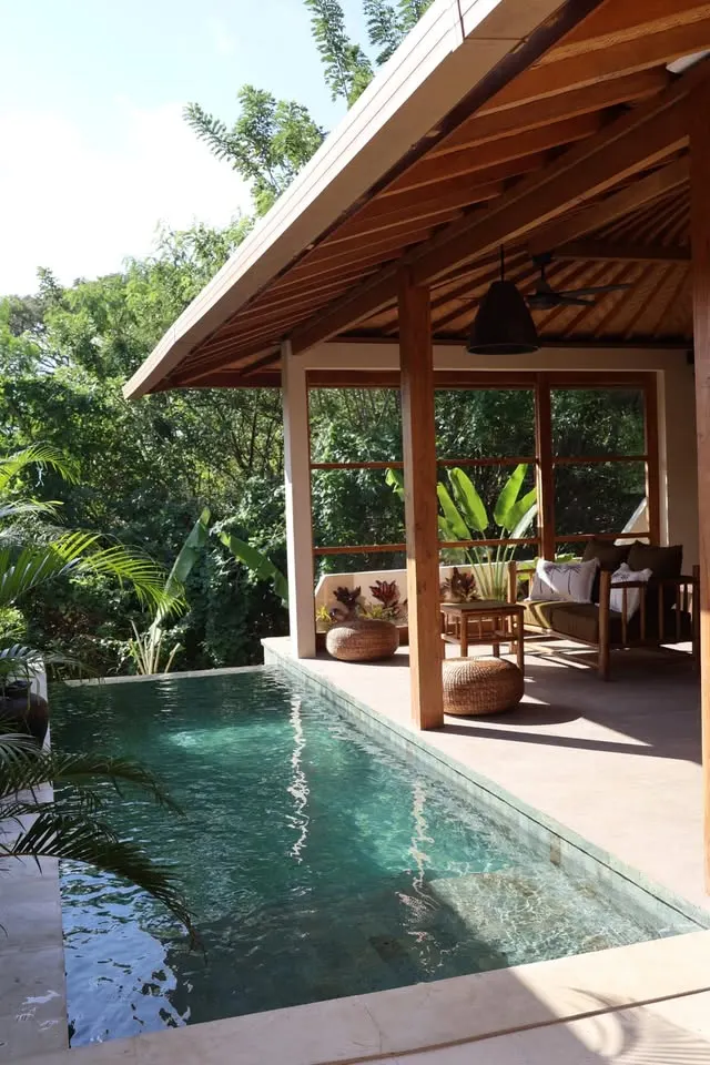 2 bedroom villa with jungle views