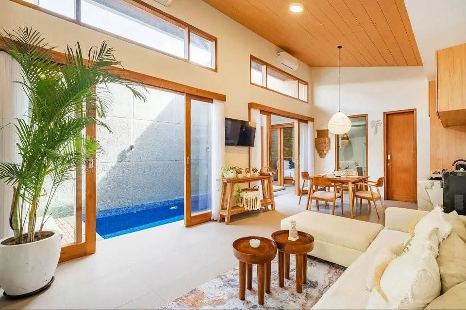 2 bedroom villa with private pool