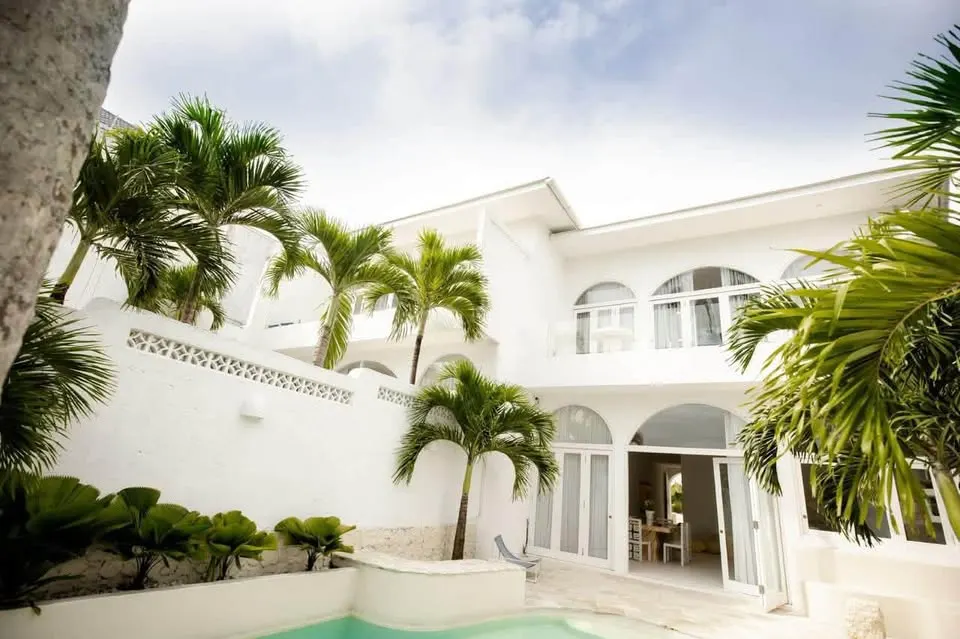 3 bedroom villa with private pool and rice field views