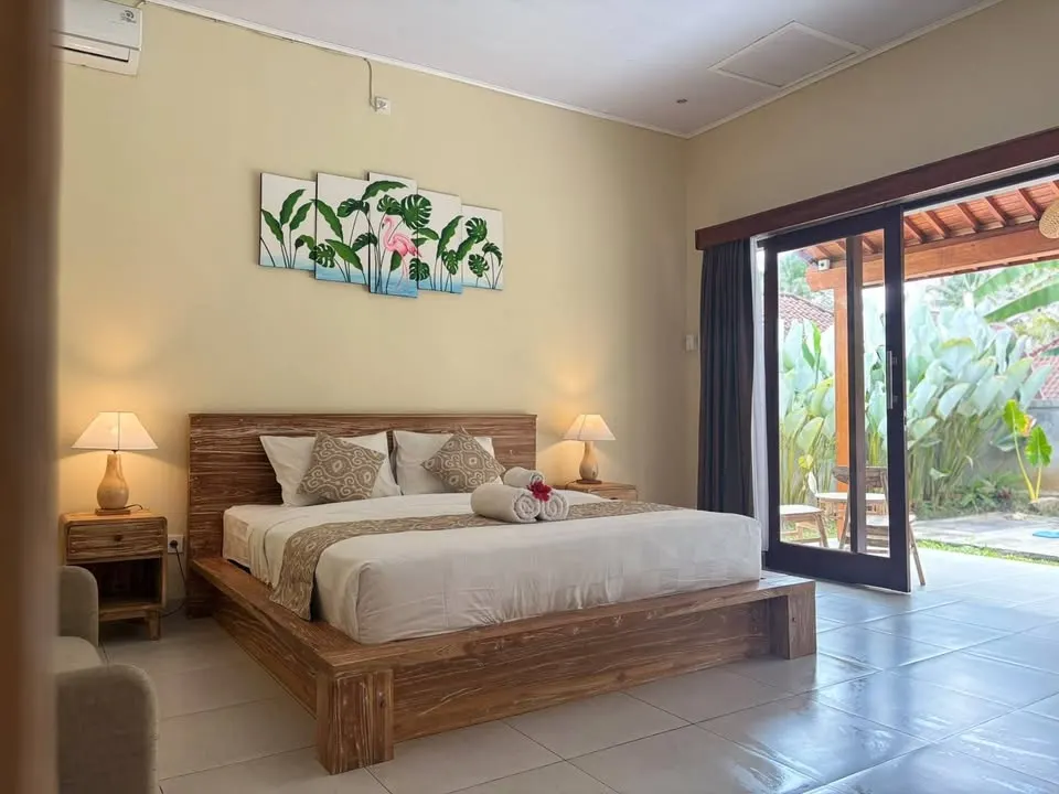 1 bedroom room with private pool, 20 minutes from Ubud center