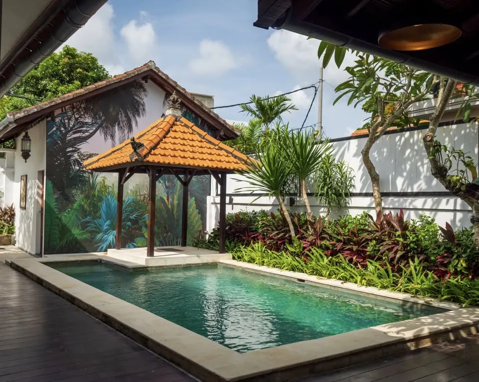 2 bedroom villa with private pool near Pererenan Beach in Canggu