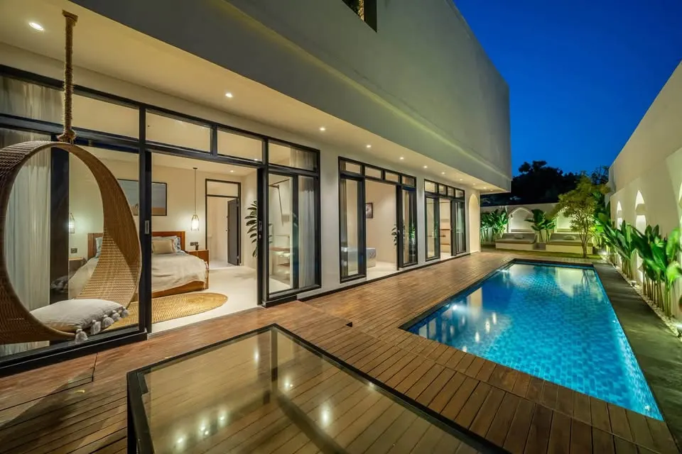 3 bedroom villa with rooftop