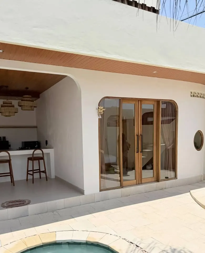 2 bedroom villa with private pool, peaceful atmosphere