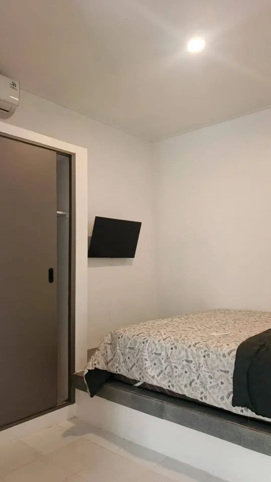 Room with private bathroom