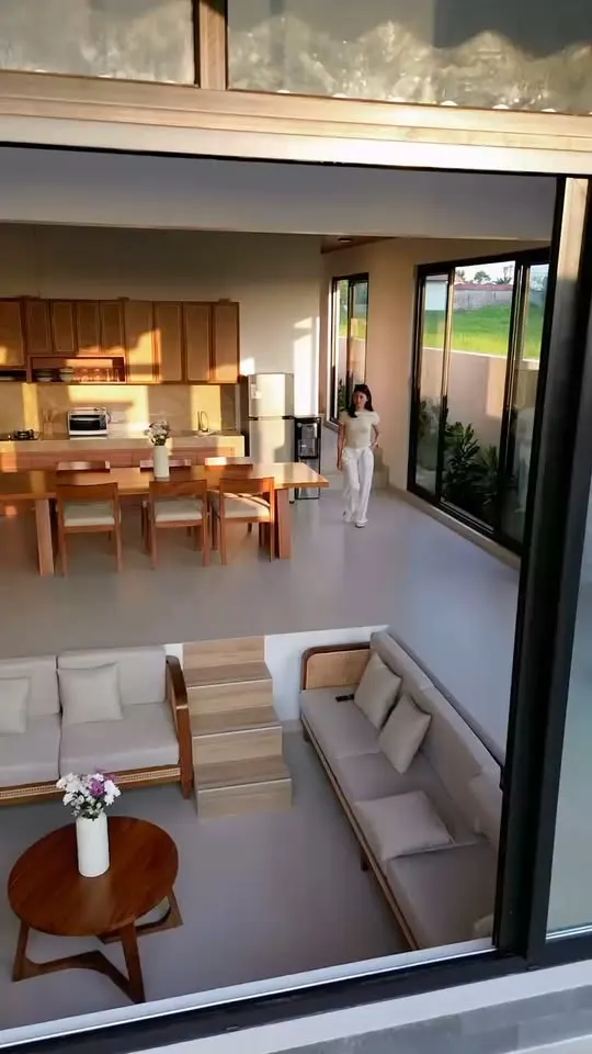 3 bedroom villa with private pool, rice field setting