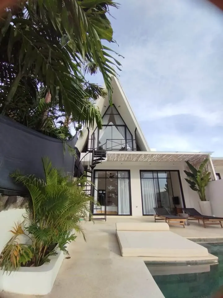 2 bedroom villa with rice field views, peaceful neighborhood