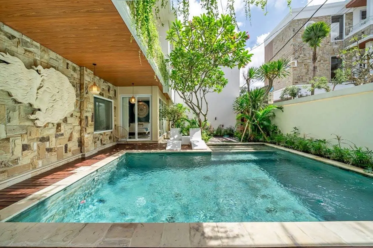 3 bedroom villa in Tumbak Bayuh with private pool and rice field views