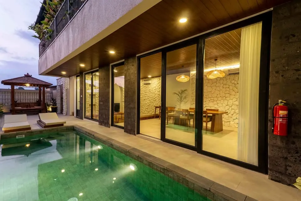 2 bedroom villa with private pool