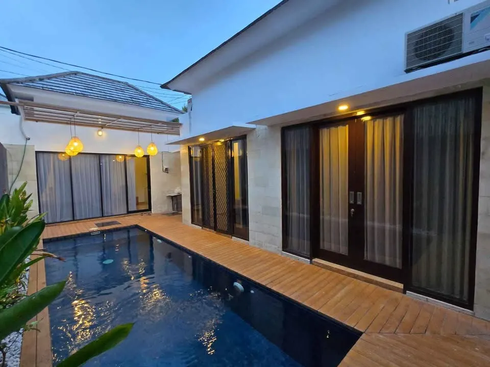 2 bedroom villa with private pool, quiet area
