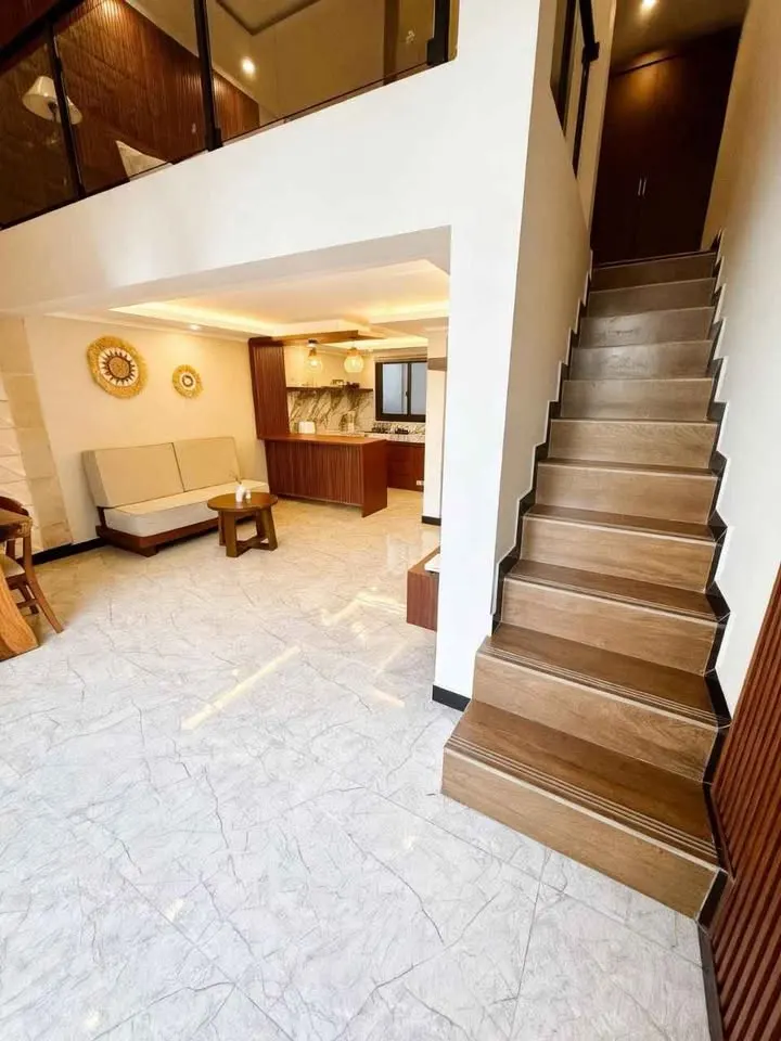 Room in a guesthouse with private kitchen, near the beach