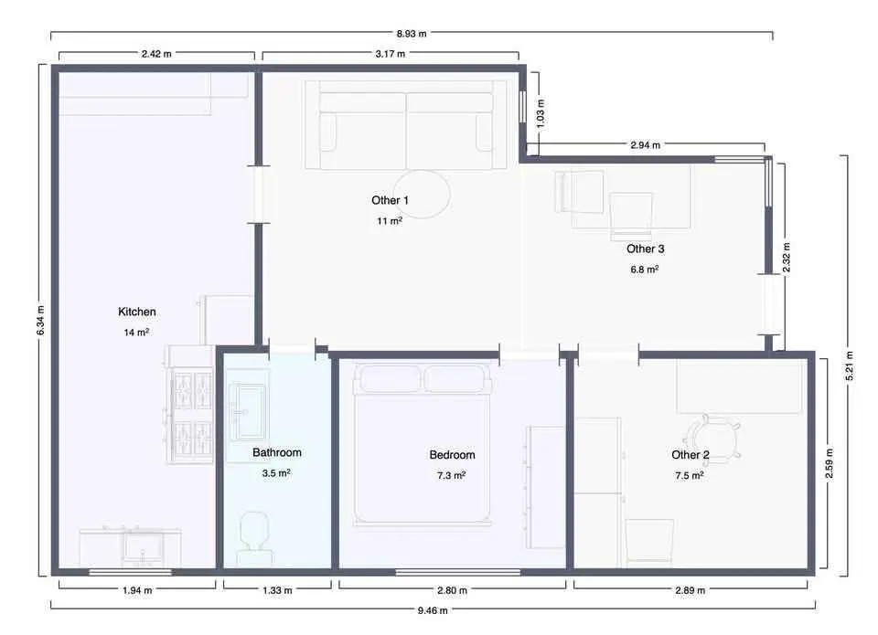 2 bedroom house, unfurnished, pet-friendly in Ungasan