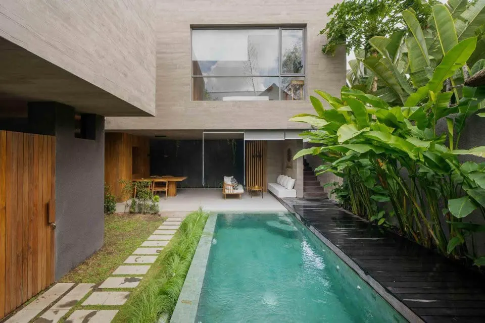 2 bedroom villa with quiet area